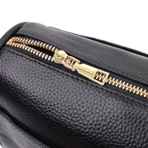 Сумка Vintage З натуральної шкіри Чорна (22590)