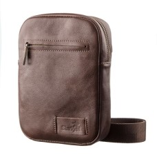 Сумка Shvigel Чоловіча шкіряна Коричнева (19103)