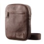 Сумка Shvigel Чоловіча шкіряна Коричнева (19103)