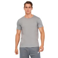 Футболка Kappa T-shirt Mezza Manica Girocollo K1305 GrigioUnito сірий XXL (8002390400745)