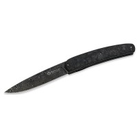 Ніж Maserin Gourmet, дамаск, fat carbon, чорний (380/DN)