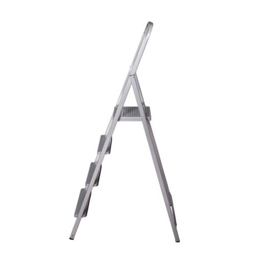 Драбина Eurogold зварна 4-х сходинкова GREY, 156х49х9см, Арт.214 (ЕГ-214 GREY)