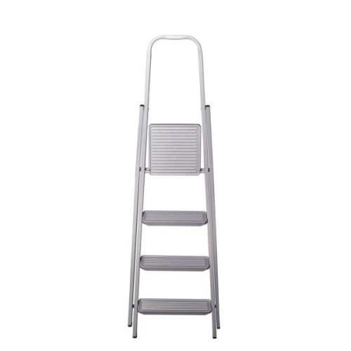 Драбина Eurogold зварна 4-х сходинкова GREY, 156х49х9см, Арт.214 (ЕГ-214 GREY)