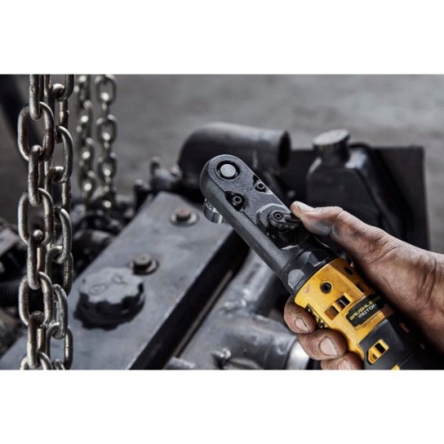 Гайковерт DeWALT кутовий, XR Li-Ion PowerStack 18 GFN, 1.7Ah, 102 Нм (DCF510E2G)