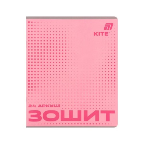Зошит Kite One Color, 24 аркуша, клітинка (K26-238-1)