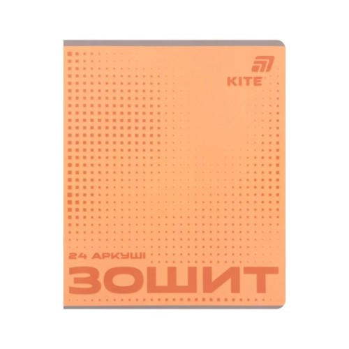 Зошит Kite One Color, 24 аркуша, клітинка (K26-238-1)