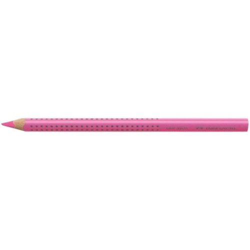 Маркер Faber-Castell олівець текстовиділювач Jumbo Grip Neon, колір рожевий (21783)