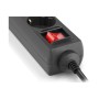 Мережевий фільтр живлення REAL-EL RS-6 Protect M 1.8m, black (EL122300032)