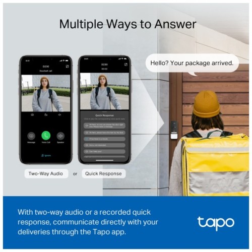 Дверний дзвінок TP-Link Tapo D230S1 (TAPO-D230S1)