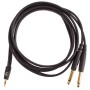 Інсертний кабель D'Addario Custom Series 1/8" to Dual 1/4" Audio Cable (1.8m) (PW-MPTS-06)