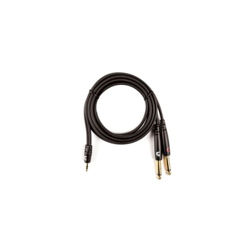 Інсертний кабель D'Addario Custom Series 1/8" to Dual 1/4" Audio Cable (1.8m) (PW-MPTS-06)