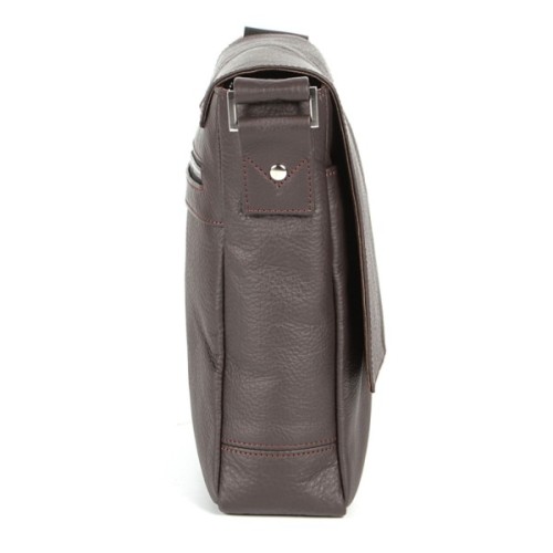 Сумка Shvigel Шкіряна Коричнева (00852)