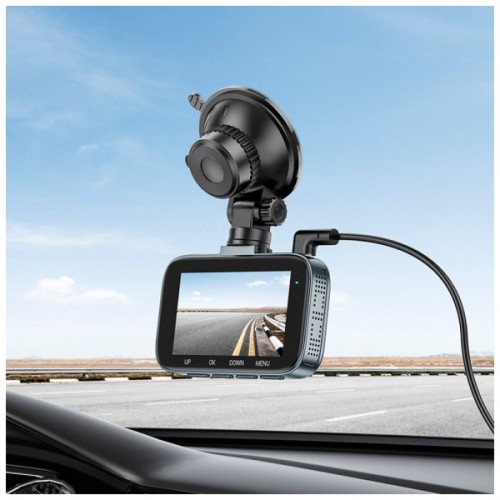 Відеореєстратор HOCO DV5 Driving recorder with 3-inch display (6942007619738)