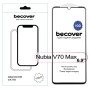 Скло захисне BeCover Nubia V70 Max 10D Black (713557)