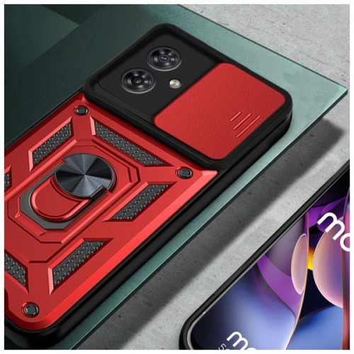 Чохол до мобільного телефона BeCover Military Motorola Moto G55 Red (713059)