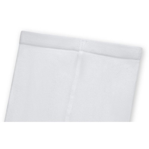 Колготки дитячі BNM з сірими квіточками на білому фоні (M0C0301-0979-3G-gray white)