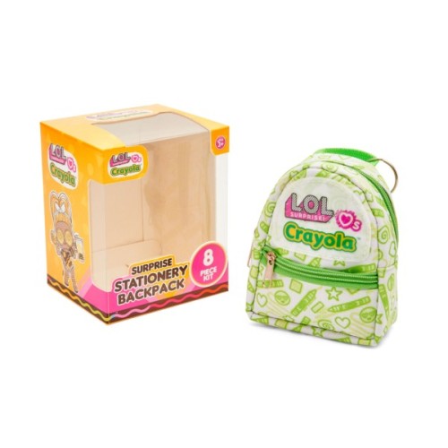 Набір для творчості Crayola Міні-рюкзак Зелений (35054-A)