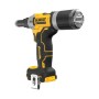 Заклепувальник DeWALT 18 В XR Li-Ion, 20 kN, d.закл.=4.8-6.4 мм (без АКБ та ЗП) (DCF414NT)