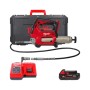 Шприц для мастила Milwaukee HEAVY DUTY M18 GG-201C Li-Ion 2Ah, кейс (4933440490)