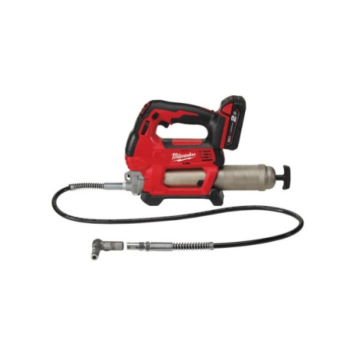 Шприц для мастила Milwaukee HEAVY DUTY M18 GG-201C Li-Ion 2Ah, кейс (4933440490)