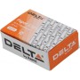Скріпки канцелярські Delta by Axent rounded, 25 мм, 50 шт. (D4113)