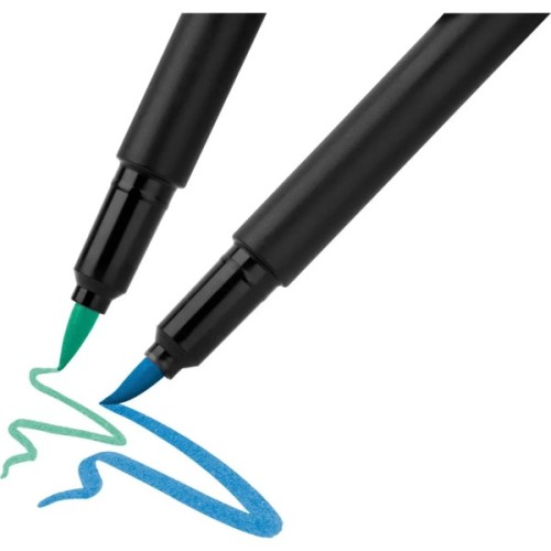Фломастери Faber-Castell пензлики Black Edition, 50 кольорів (33038)