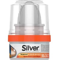 Крем для взуття Silver Крем-блиск Безбарвний 50 мл (8690757001102)