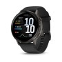 Смарт-годинник Garmin Venu 4 (45mm), Black w/ Slate + Black, GPS смарт-годинник (010-03014-00)