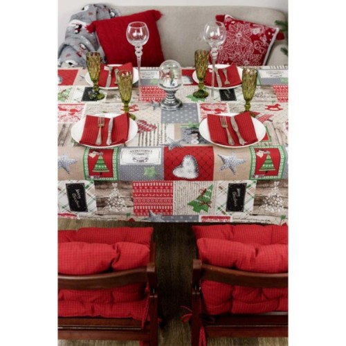 Скатертина Прованс Merry Christmas 180x132 см (4823093451421)