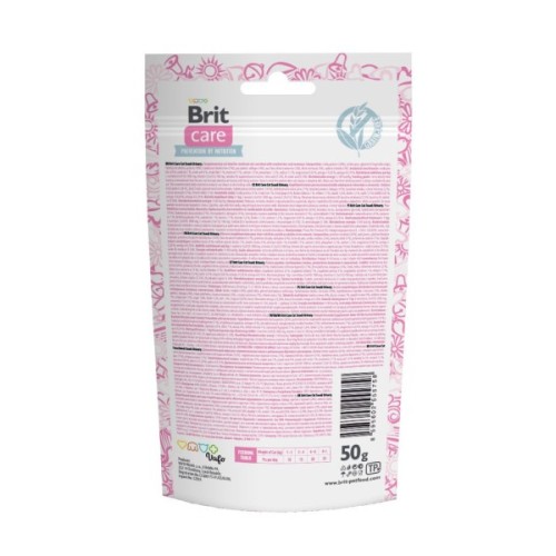 Ласощі для котів Brit Care Cat Snack Urinary з індичкою 50 г (8595602555758)