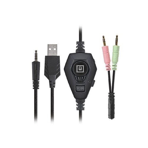 Навушники REAL-EL GDX-7680 Black (EL124100046)