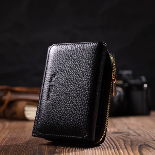 Портмоне Tony Bellucci З натуральної шкіри Чорне (22024)