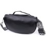 Сумка Vintage Жіноча через плече з натуральної шкіри Чорна (22655)