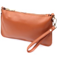 Сумка Vintage З натуральної шкіри Руда (22645)