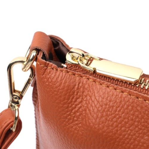 Сумка Vintage З натуральної шкіри Руда (22645)