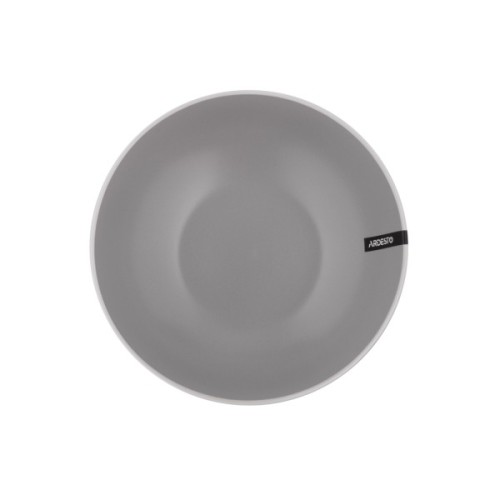 Тарілка Ardesto Cremona Soup 20 см Dusty Grey (AR2920GRC)
