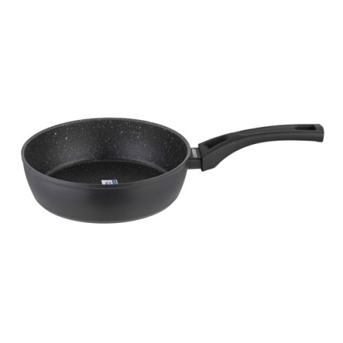 Сковорода Ardesto Gemini Livorno, 24см, алюміній, чорний (AR1224A)