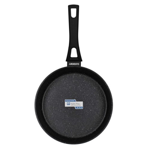Сковорода Ardesto Gemini Livorno, 24см, алюміній, чорний (AR1224A)