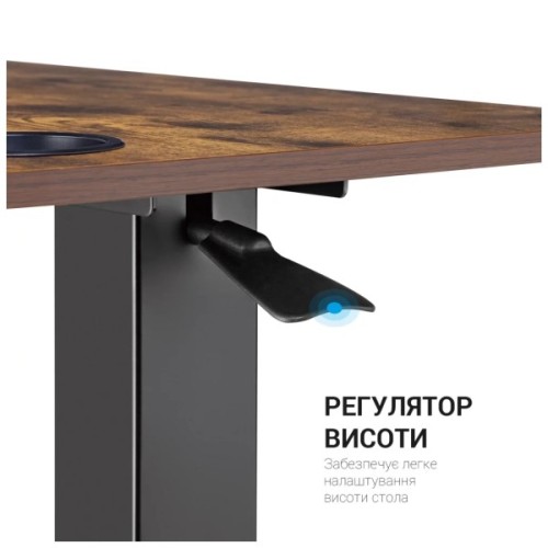 Приставний стіл OfficePro з регулюванням ODM366B (ODM366B)