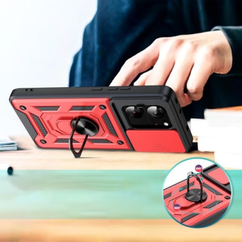 Чохол до мобільного телефона BeCover Military Xiaomi 13T/13T Pro Red (710560)