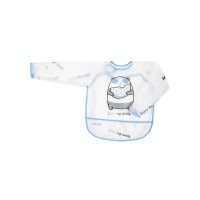 Нагрудничок Akuku з рукавами, Борсук (A0517)