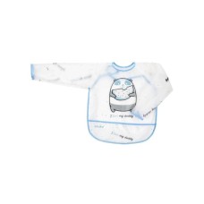 Нагрудничок Akuku з рукавами, Борсук (A0517)