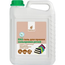 Гель для прання Tortilla Еко Для прання кольорових речей 5 л (4820178060226)