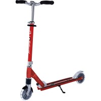 Самокат Globber Flow Element Comfort Lights колеса з підсвічуванням Червоний (727-102)