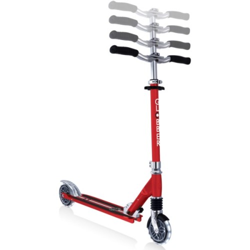 Самокат Globber Flow Element Comfort Lights колеса з підсвічуванням Червоний (727-102)