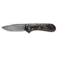 Ніж Civivi Elementum, Damascus, Carbon Fiber (C907C-DS3)