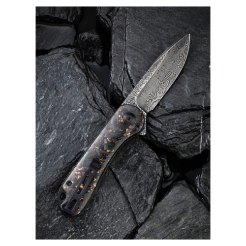 Ніж Civivi Elementum, Damascus, Carbon Fiber (C907C-DS3)