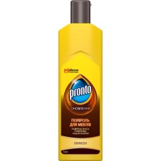 Засіб для догляду за меблями Pronto поліроль Лимон 300 мл (4823002000511)