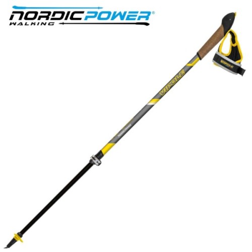 Палиці для скандинавської ходи Vipole Hercules Vario Carbon +200 GR (SW20 04) (DAS303503)
