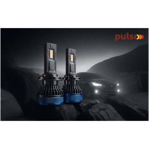 Автолампа PULSO LED-chips 3570 CSP/9-30V/2*65W/13000Lm/6000k (LC3-H7)